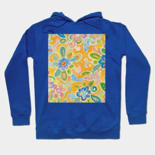 Flower pattern Hoodie